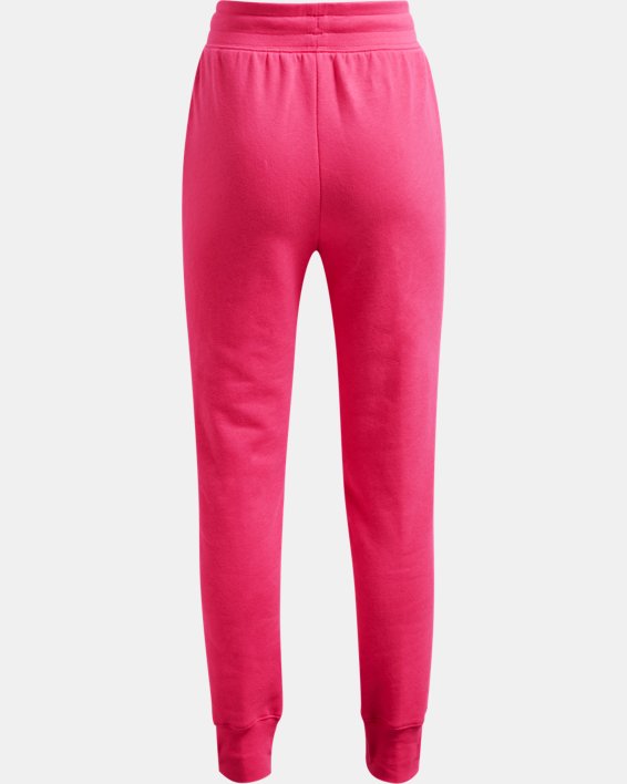 Pantalones de Entrenamiento UA Rival Fleece para Niña, Pink, pdpMainDesktop image number 1